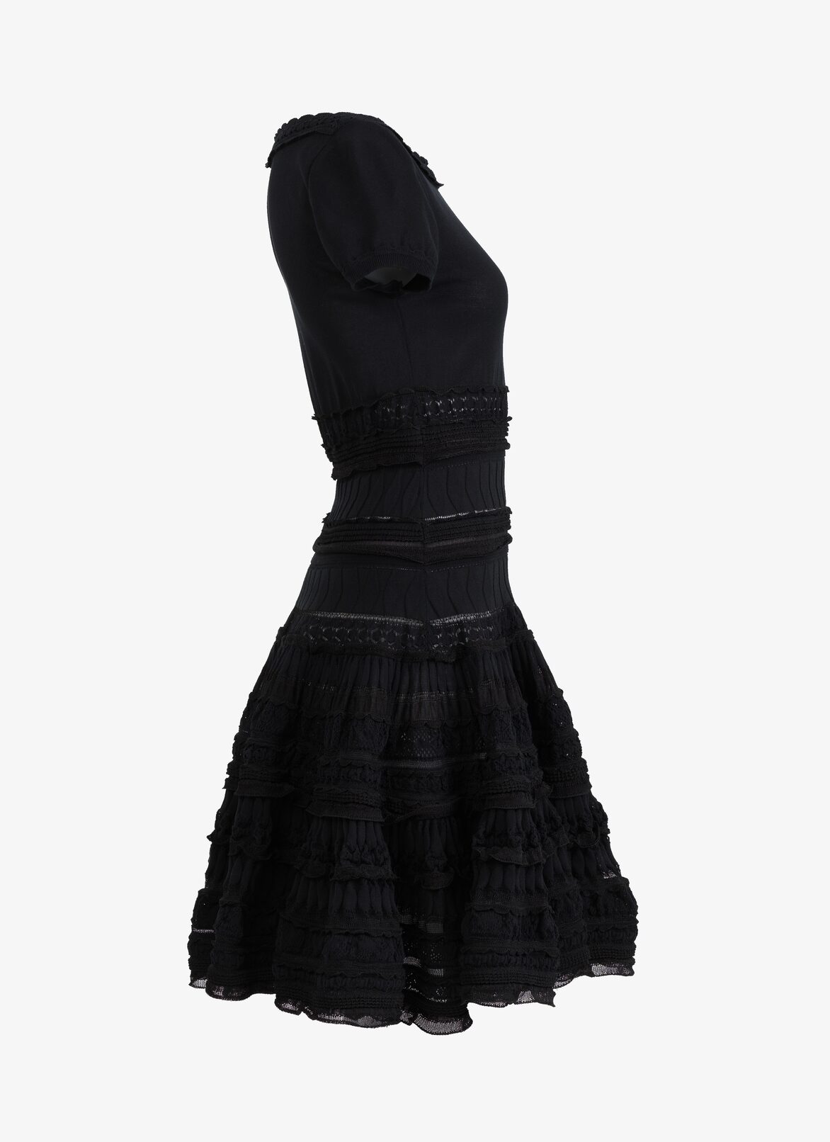 Alaïa Edition 2007 Flared dress in cotton crinoline ALAÏA BLACK ALAÏA EDITION 2007 FLARED DRESS IN COTTON CRINOLINE